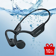 Bluetooth Bone Conduction Headphones IPX8 Swimming Waterproof 32GB MP3