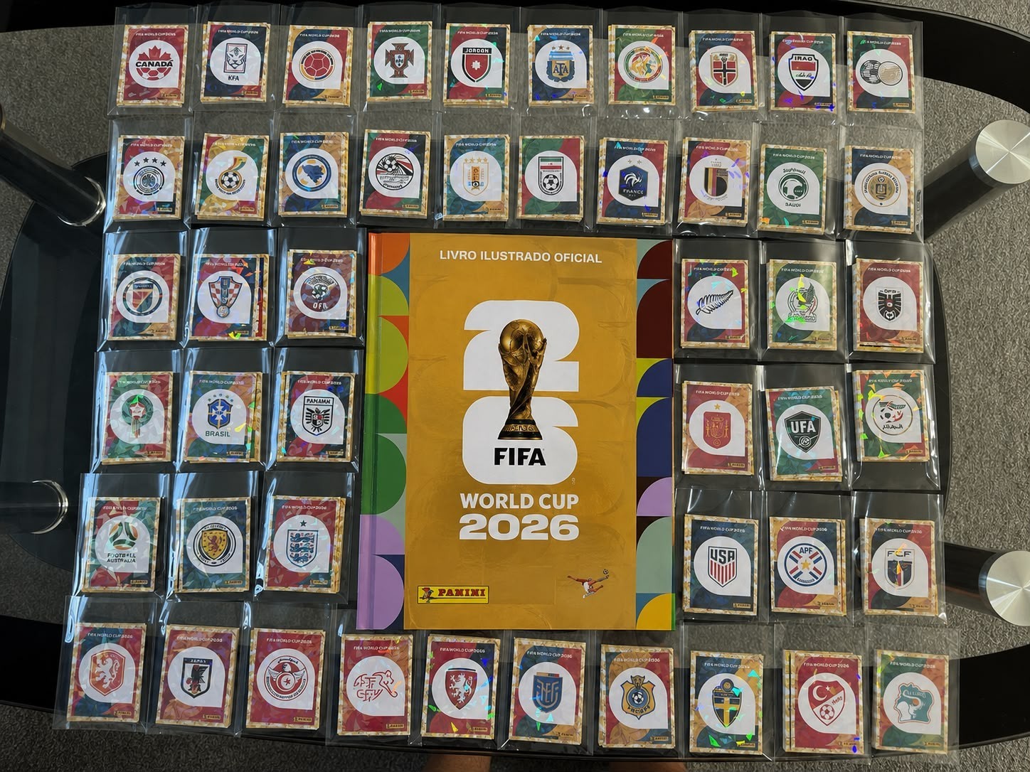 ⚽ PANINI FIFA WORLD CUP 2026™ STICKER COOKIE CRUMBLE+GOLD ALBUM+COCA-COLA EXTRAS