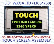 Dell Latitude 3340 3350 Laptop Touch Screen LED LCD 13.3" WXGA HD YP9X0