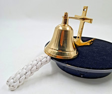 Anchor Ship Bell Polished Finish Call Bell indoor outdoor Wall Mount Office Gift
