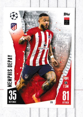 Topps Match Attax Champions League 23/24 Nr. 170 Memphis Depay Atletico Madrid