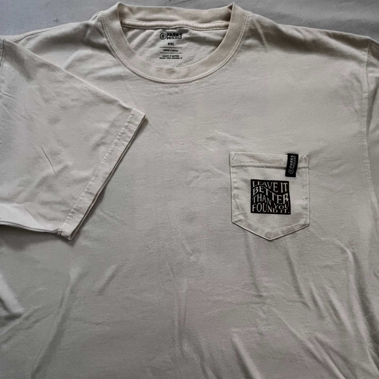 Parks Project National Parks T-Shirt Men's XXL All Cotton Ecology Nature EC