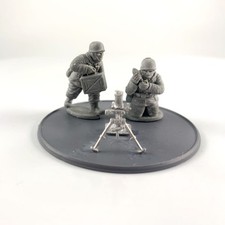 x1 Fallschirmjäger (Winter) Medium Mortar Team Métal + Résine Warlord Games Bolt