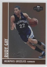 2008-09 Topps Co-Signers Bronze Foil 174/299 Rudy Gay #25 n3t