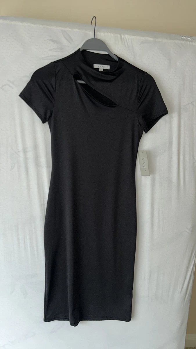 aje blue midi dress Aje Iris Pleated Bib Midi Dress in Mist Blue Size 10