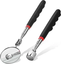 Telescoping Magnetic Pickup Tool Set Pull Force 22 lb, Extendable Magnet... 