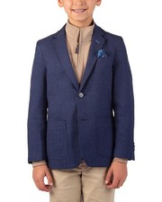 Tailorbyrd Solid Slub Textured Sport Coat