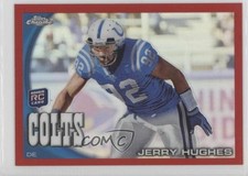 2010 Topps Chrome Red Refractor 1/25 Jerry Hughes #C82 cr1