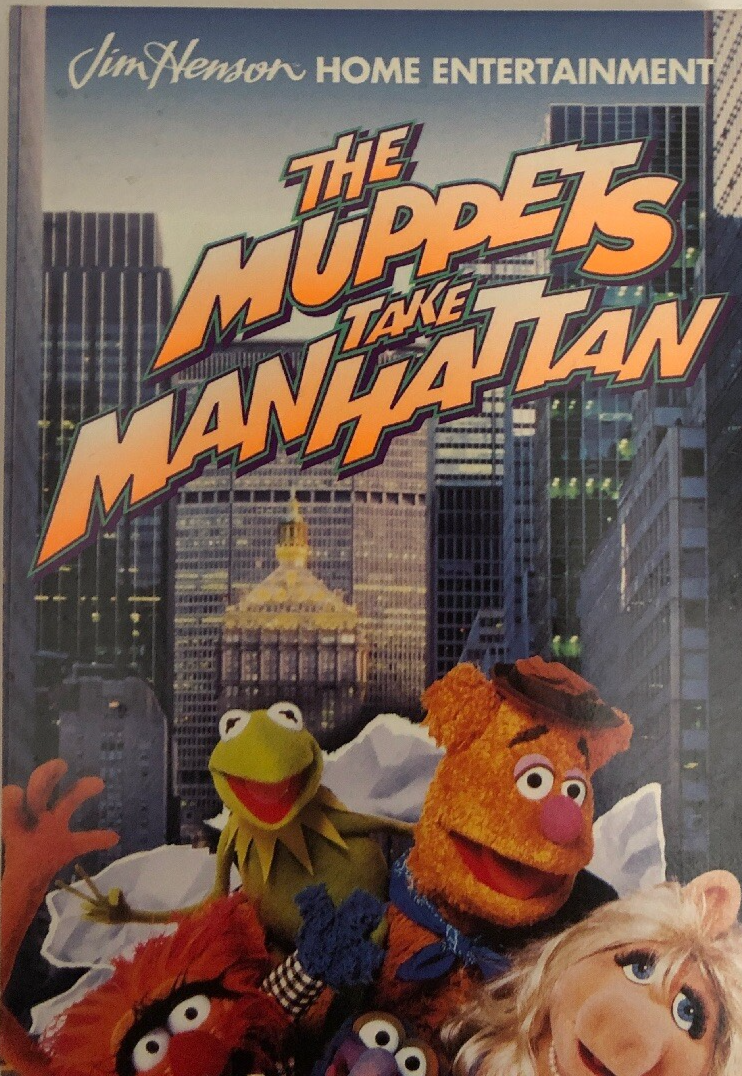 The Muppets Take Manhattan VHS 1984-TESTED-RARE VINTAGE