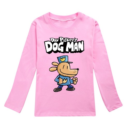 Boys Girls Dog Man Long Sleeve T-Shirt Kids Casual Cotton T Shirt Top 2-13 Years - Bild 13 von 40