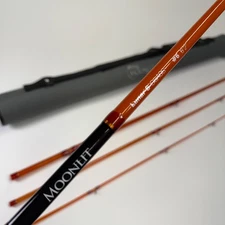 New  - Moonlit Lunar S2-Glass 6wt 8' 2" Fighting Butt Fly Rod