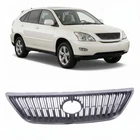 Front Grille Chrome Shell w/Gray Insert for Lexus 2004-2006 RX330 2007 RX350