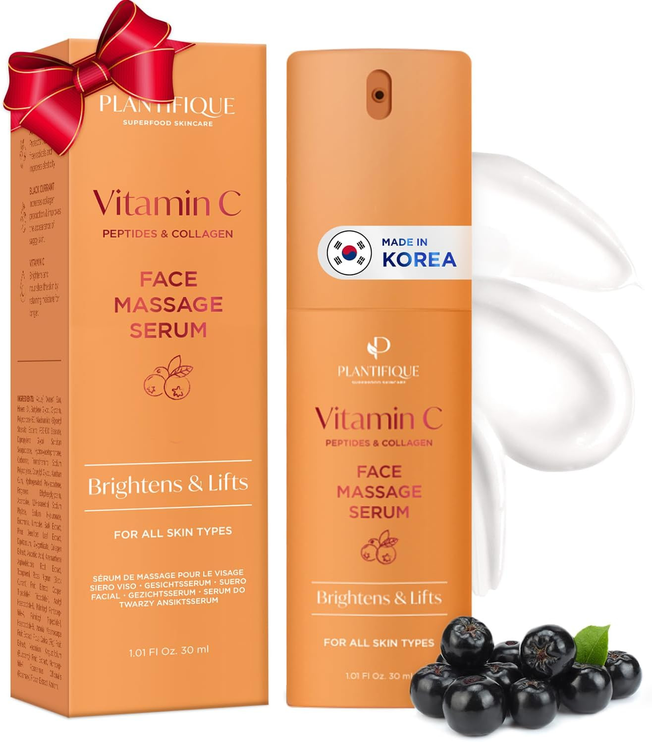 Miglior Siero Viso Antirughe Antimacchia Bio | Olio Massaggio 30ml
