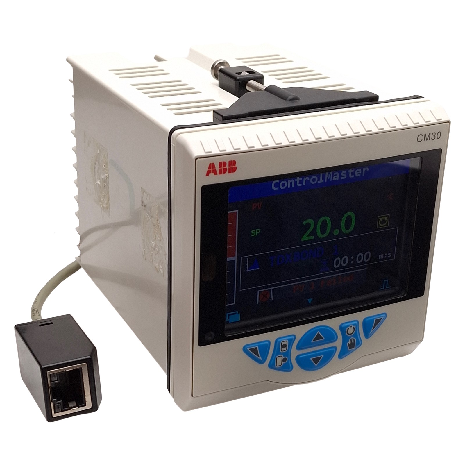 ABB CM30/2EES0E0/STD ControlMaster Process Controller, 100-240VAC, 1/4 DIN