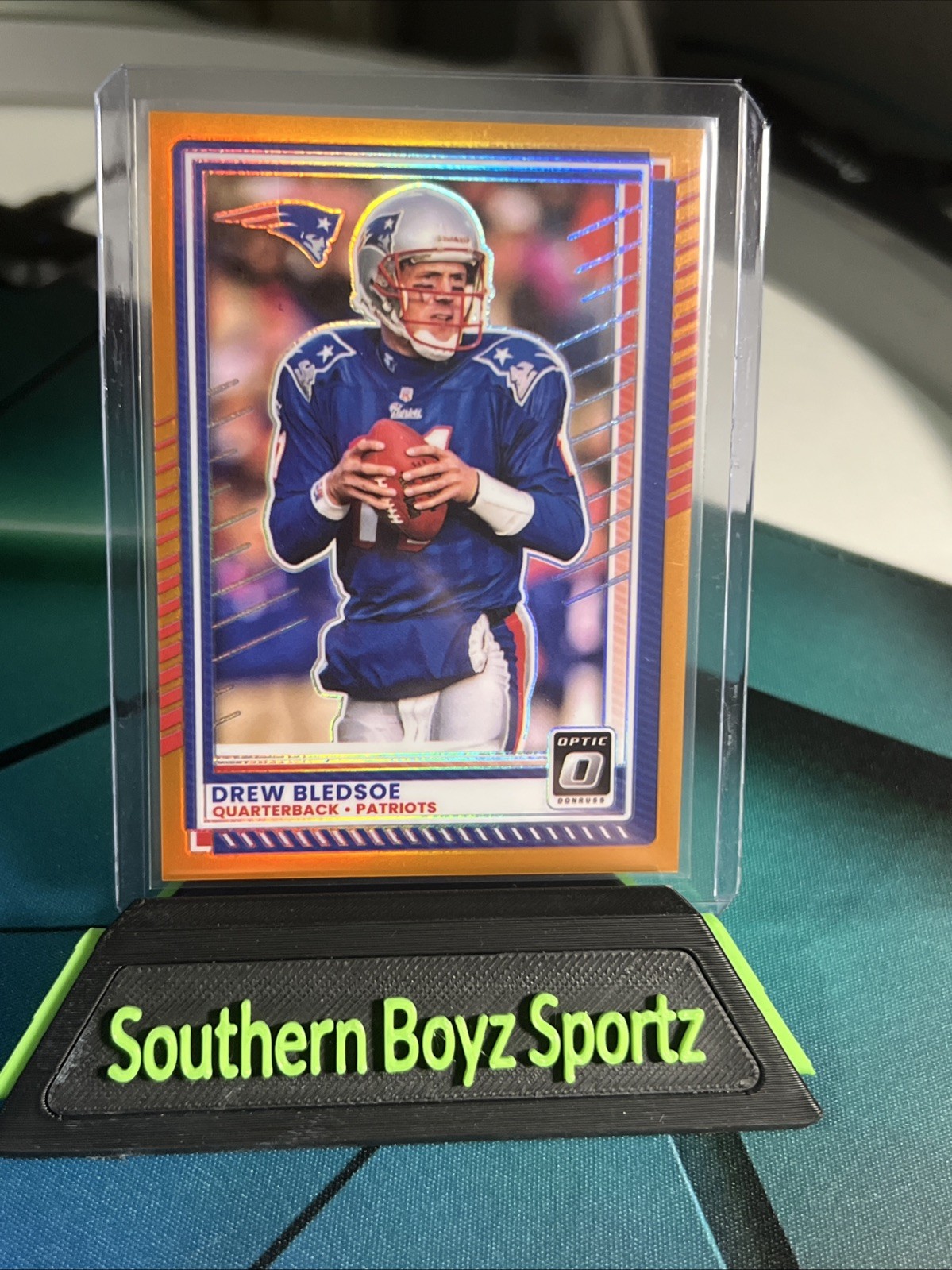 2025 Panini Donruss Optic - Drew Bledsoe #57 Orange Prizm /299
