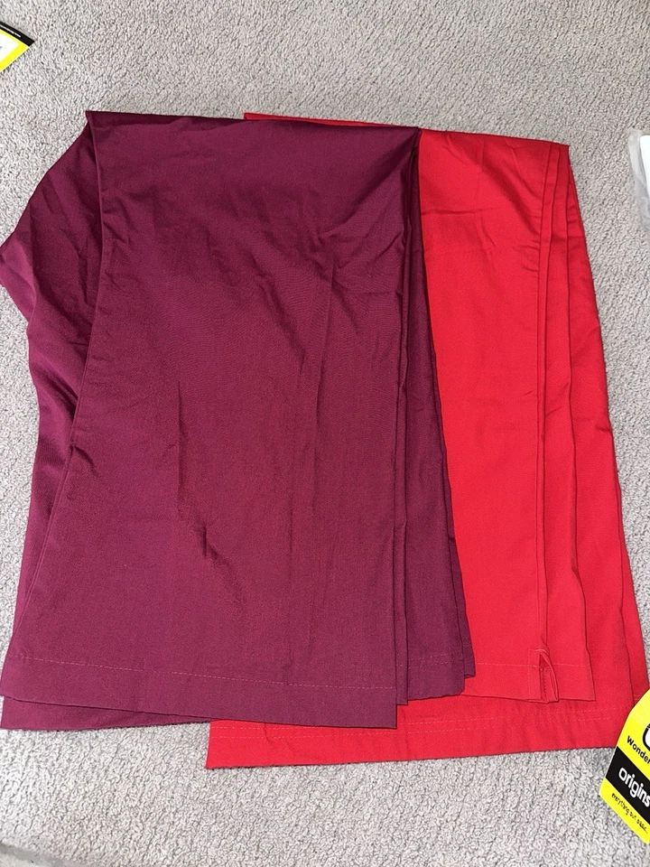 Lot-2 /XXXL -3XL WonderWink Unisex Drawstring Scrub Pants Spread Good Cheer 5006 - Image 3 of 4