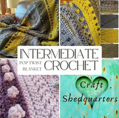 Pop Twist Decke Häkelset mit Stylecraft Spezial DK Garn - Video Tutorials