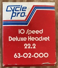 Vintage CYCLE PRO  10 Speed Deluxe Headset  22.2 - 63-02-000