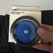 Hoya Blue Circular Camera Lens Filter Photography Accessory for Cameras