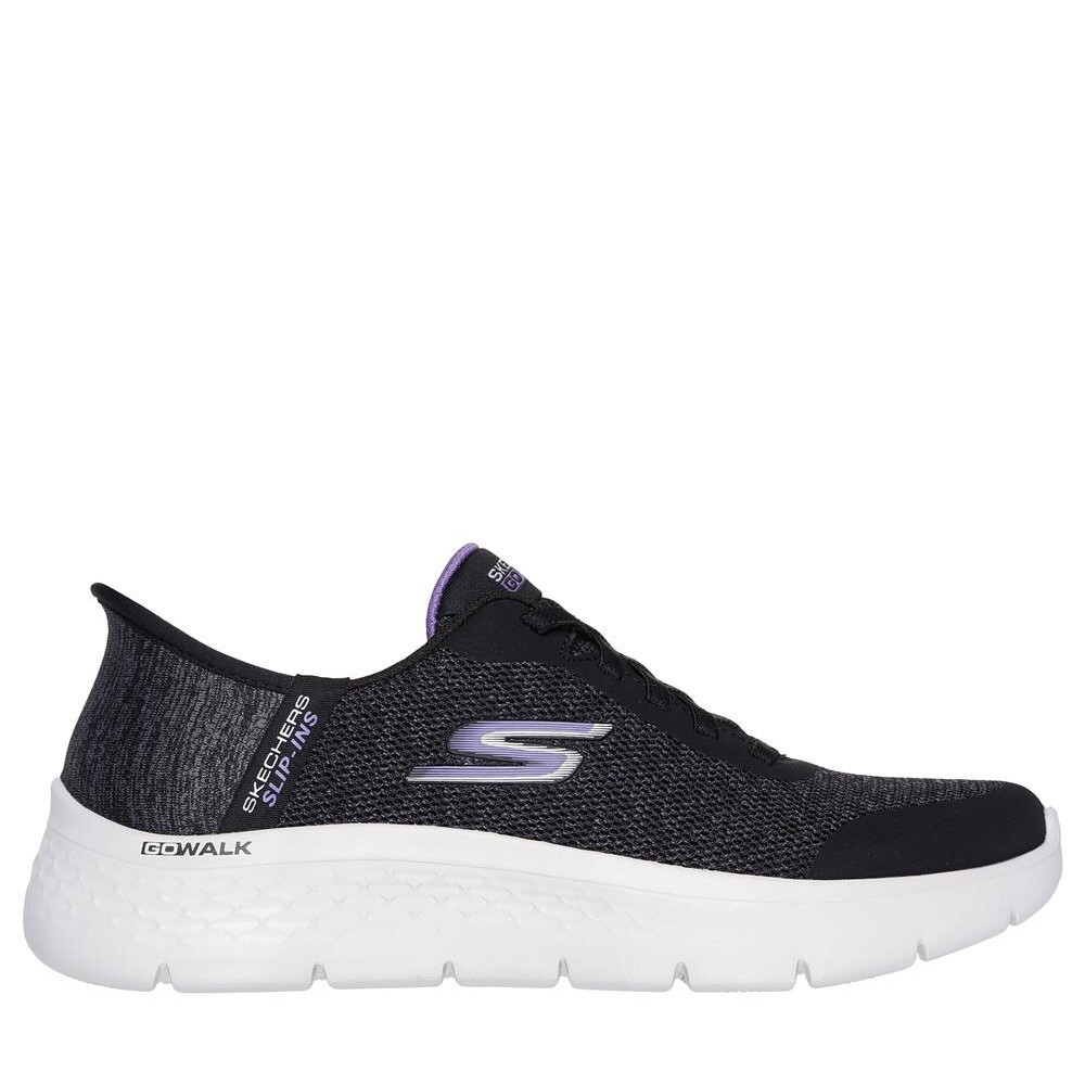 COMODA DEPORTIVA MUJER SKECHERS SLIP-INS GO WALK FLEX KAYLEE NEGRA