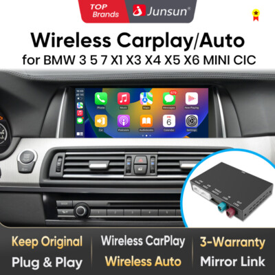 CarPlay Android Auto Module Box For BMW CIC 5er E60 2008-2013 F10 F11 2010-2012