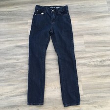The Children's Place Jeans Girls Size 14S Dark Blue Skinny 9" rise 26" ins Denim