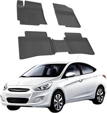 Floor Mats For Hyundai Accent Blue 2010-2018 Sd Custom Fit Floor Liner For Car
