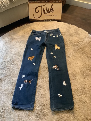 unique Vintage Belle Pointe Embroidered 