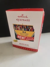 Hallmark Keepsake Ornament Crayola Crayons Big Box of 64 Built-In Sharpener 2015