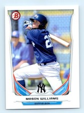 2014 Bowman Draft Picks & Prospects Top Mason Williams New York Yankees #TP-64
