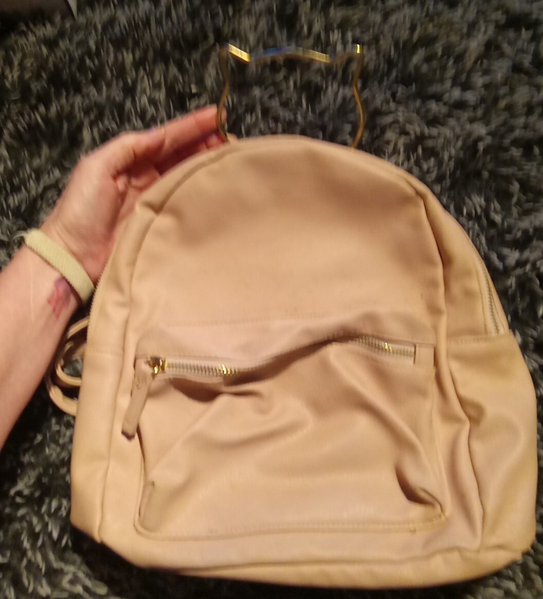 Cat Head Handle Pink Backpack - image 2