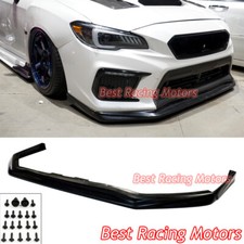 For 2018-2021 Subaru Wrx Sti Vr Style Front Bumper Lip Urethane