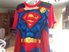Children's Superman pajamas pjs size 10/12