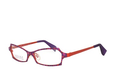 #43 Lafont Eyeglasses Orange Purple BiBi with defect 651 51-14-130