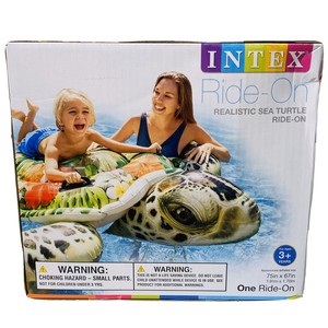 intex realistic sea turtle ride on