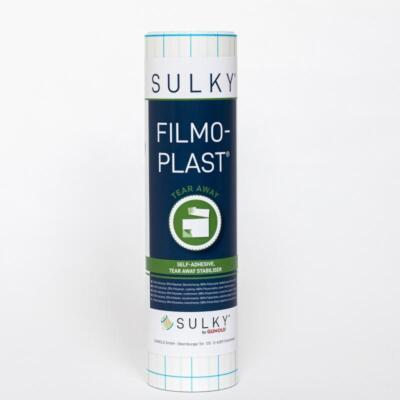 SULKY Filmoplast  (25 cm x 5 m/ weiß/ Stickunterlage) selbstklebendes Stickvlies