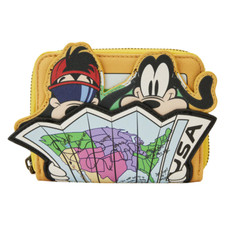Officially Licensed Loungefly Disney Goofy Movie Road Trip Zip Around Wallet