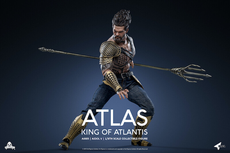Art Figures Aquaman ATLAS THE KING OF ATLANTIS Collectible Figure