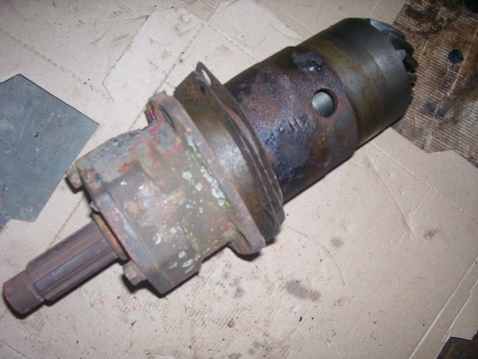 TRACTOR DE GAS MASSEY HARRIS 44 DE COLECCIÓN - CONJUNTO DE TRANSMISIÓN DE POLEA DE CORREA Foto 3 de 3