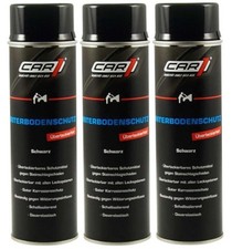 3 x 500ml CAR1 Unterbodenschutz überlackierb...