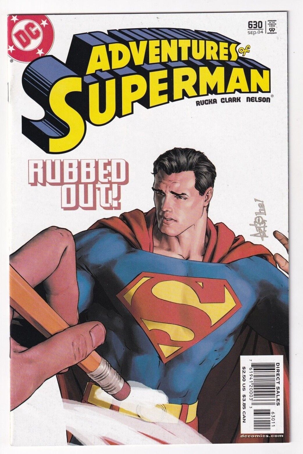 Adventures Of Superman #630 September 2004 Greg Rucka Matthew Clark Nelson