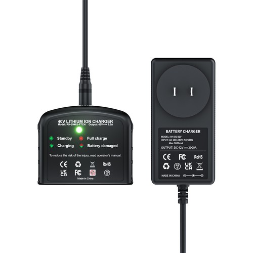 40V 8.0Ah For Greenworks G-MAX Lithium Battery /Charger 29472 29462 29252 20202 - Picture 28 of 28