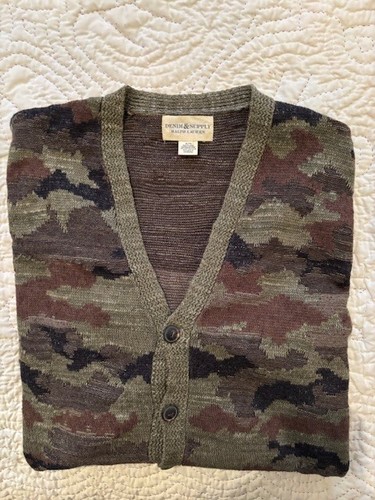 Ralph Lauren Polo Denim Supply Sportsman Military Camo Cardigan Sweater Aztec - Bild 9 von 9