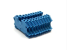 Allen Bradley 1492-J4 Feed-Through Terminal Block 35A 600V 4mm BLUE LOT OF 10