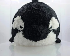 Squishable 2016 Retired Orka Whale Plush Black/White