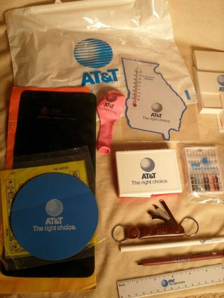 AT&T Advertising Salesman Samples From 1990's But NEW -20 Different U.S.A. Items - Image 4 of 4