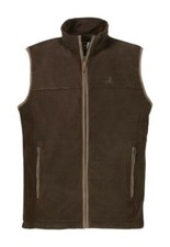 Percussion Scotland Fleece Gilet Brown Men's Country Hunting Shooting 15164