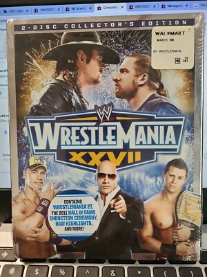 WWE: Wrestlemania XXVII [Collector's Edition] [2 Discs] [Blu-ray]   new