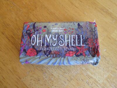 Perfectly Posh Oh My Shell Snarky Bar, Citrus Melon scent, exfoliating soap