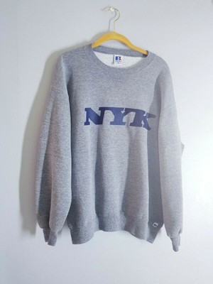 Vintage Anos 80 Masculina Gg Nova York Knicks nyk Cinza Russell Moletom Made In Usa | eBay